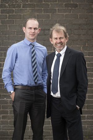 Ritchie Paterson (left) and Donald Carslaw (right) of Complete Cleaning Services, have announced a restructure of their company, in a bid to double its turnover to Â£10m by 2020.